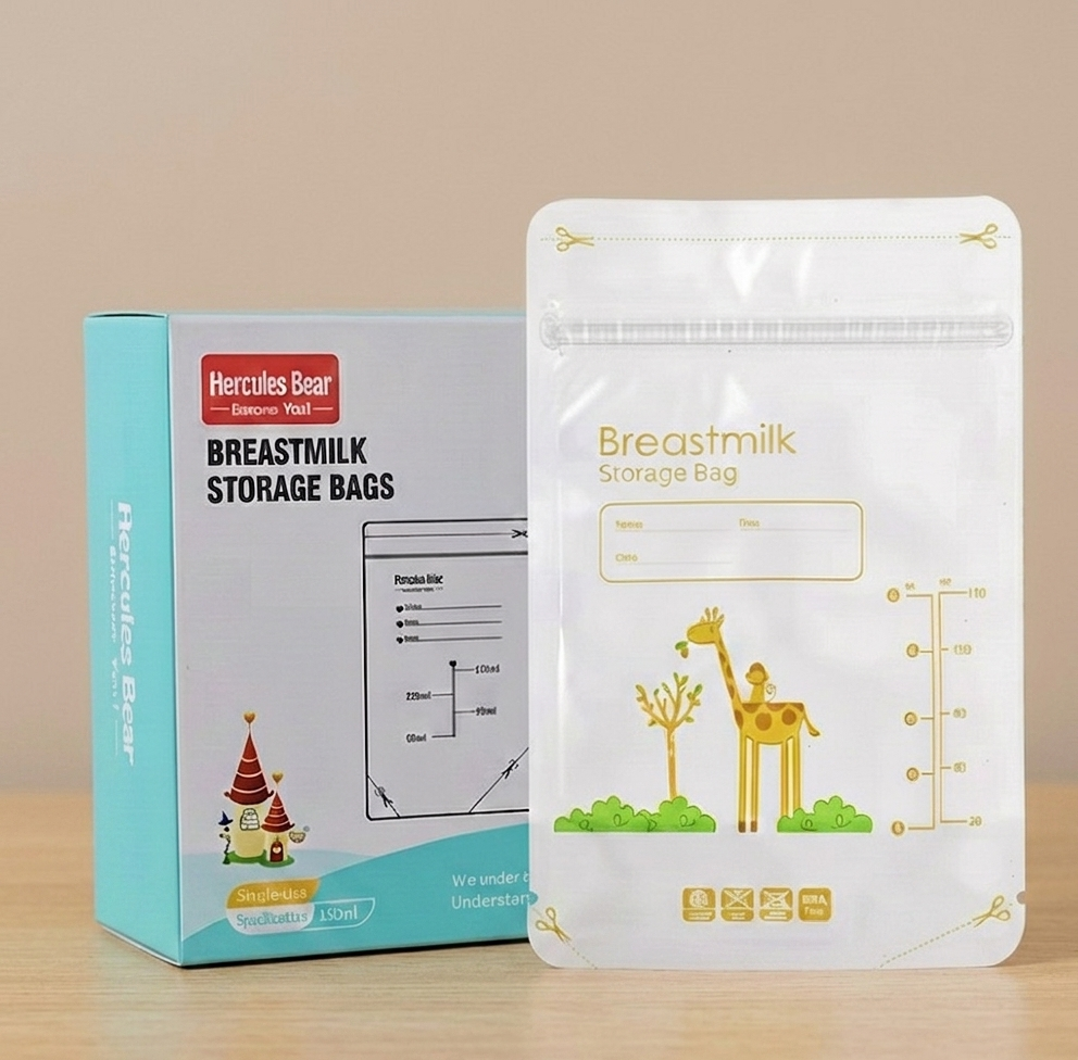 Hercules Bear Breastmilk Storage Bags. (10pcs)