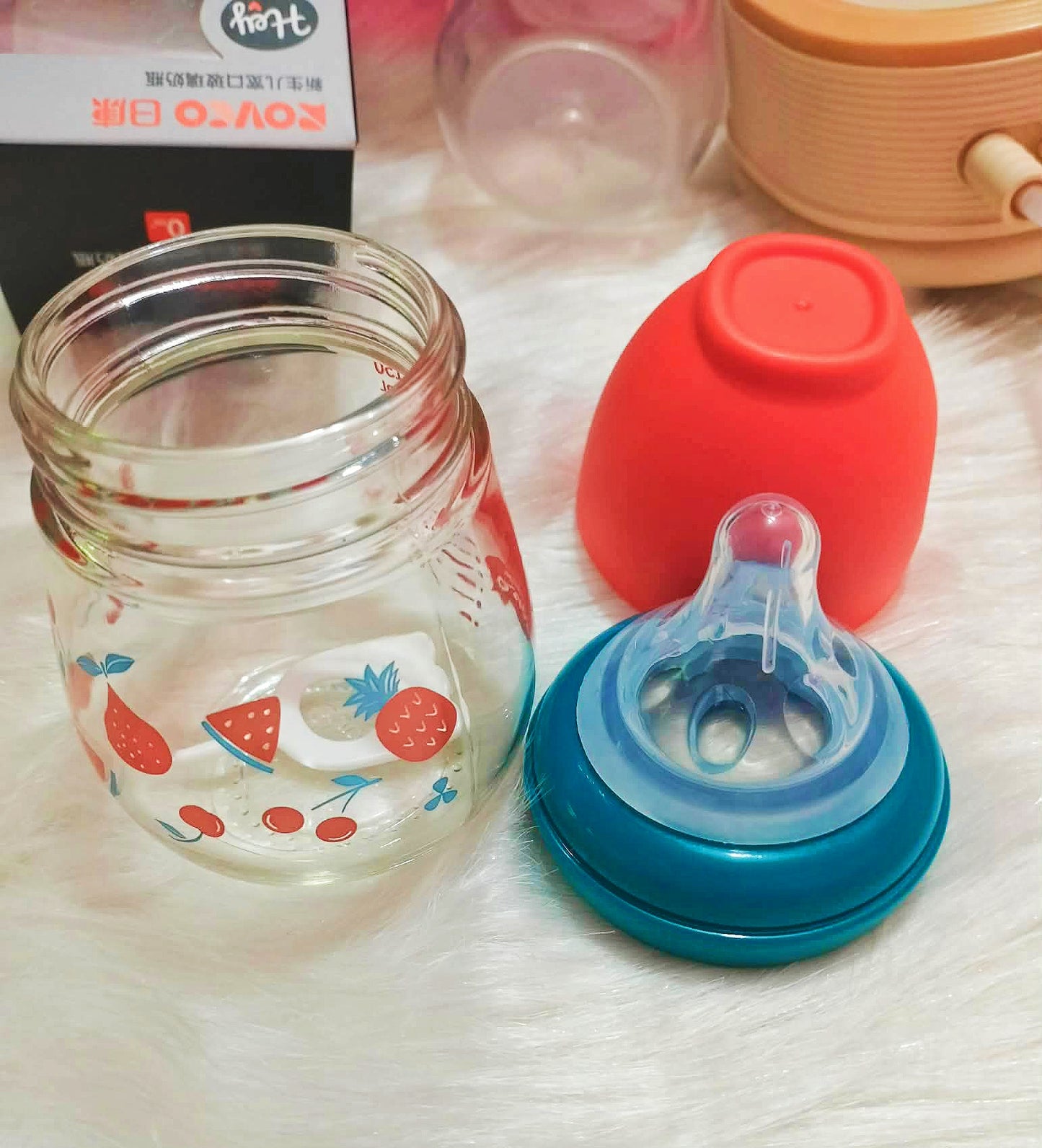 Rovco Wide-Neck Glass Bottle (150ml)