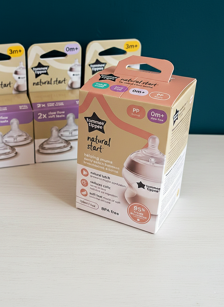 Tommie Tippee Anti Cholic Natural Start Feeding Bottle 150 ml.