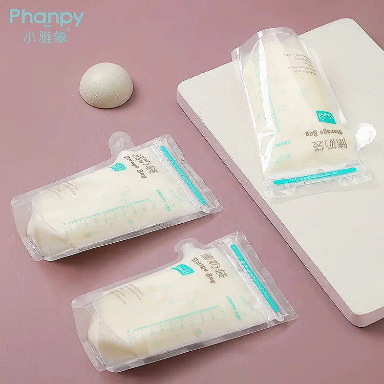 Phanpy Breastmilk storage bags .