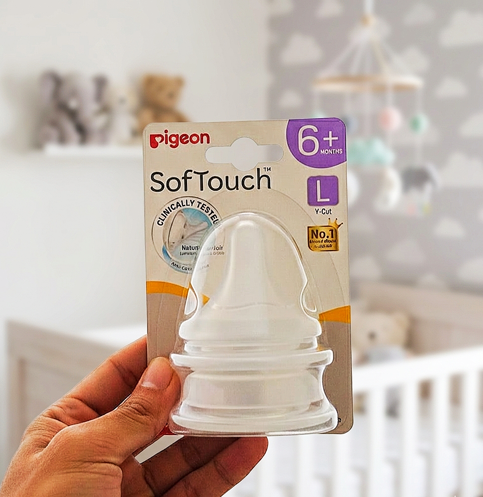 Pigeon SofTouch™ Nipple (L size) (MADE IN JAPAN)