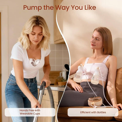 NCVI 2-in-1 Electric Breast Pump Model 8132 (US veriant)