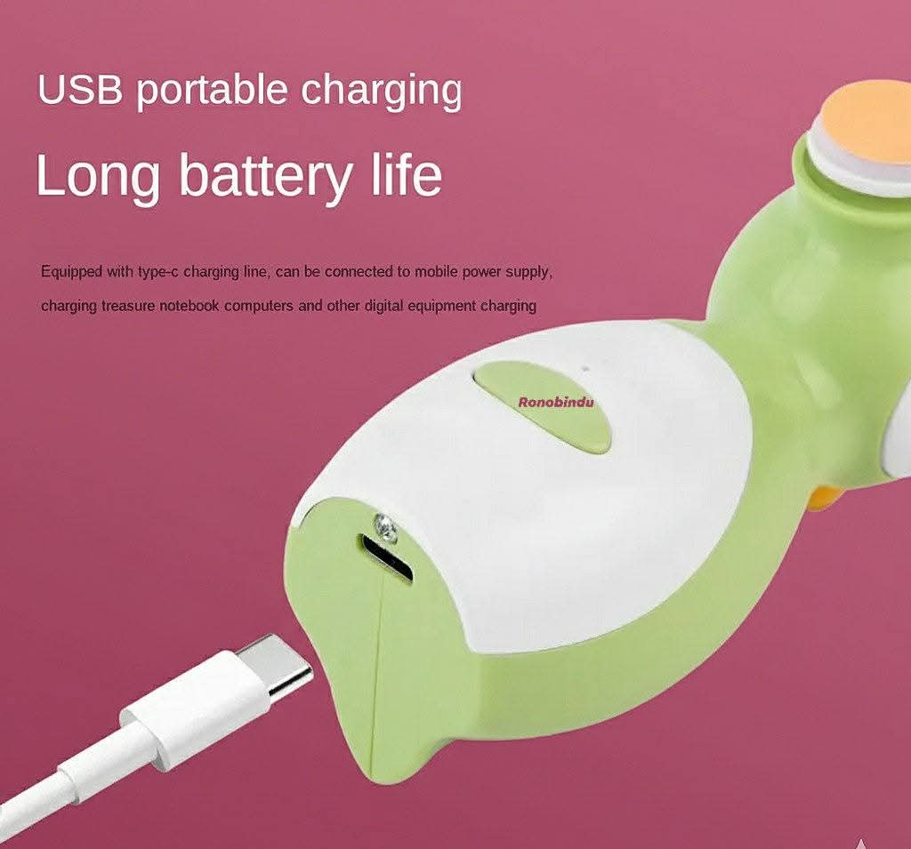 Rechargeable Electric Nail Trimmer.