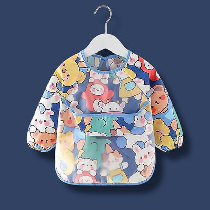 Baby cloth full sleeve bibs.