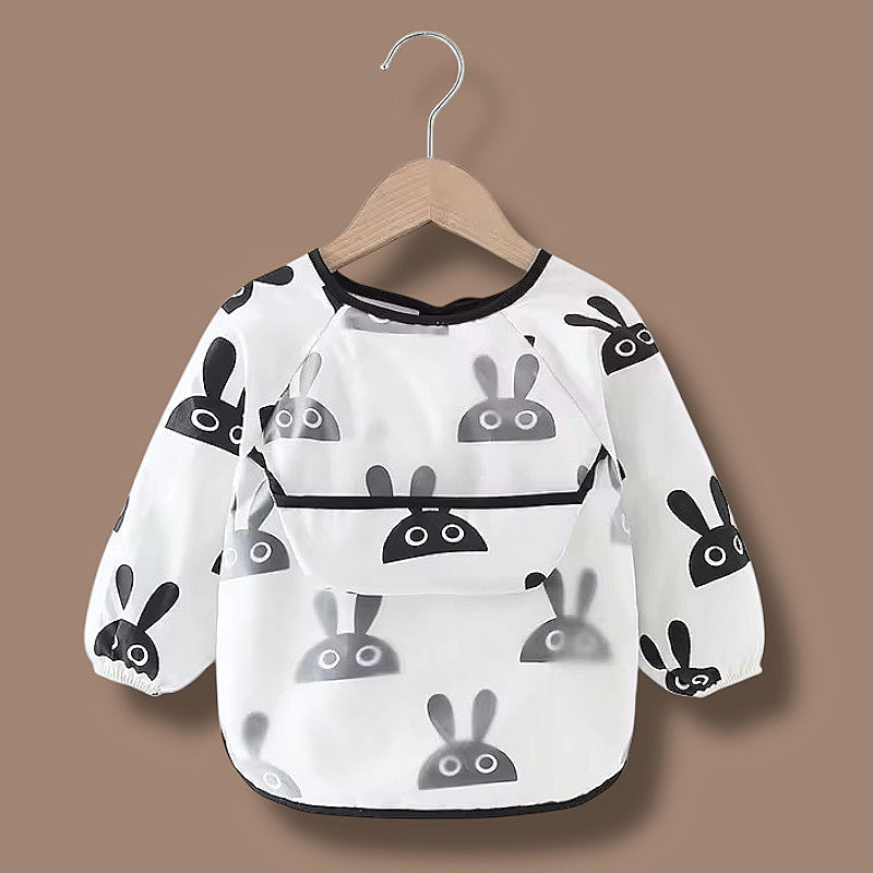 Baby cloth full sleeve bibs.