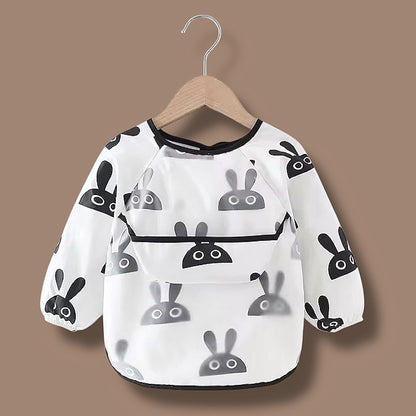 Baby cloth full sleeve bibs.