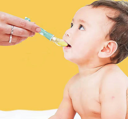 kawai baby silicon spoon.