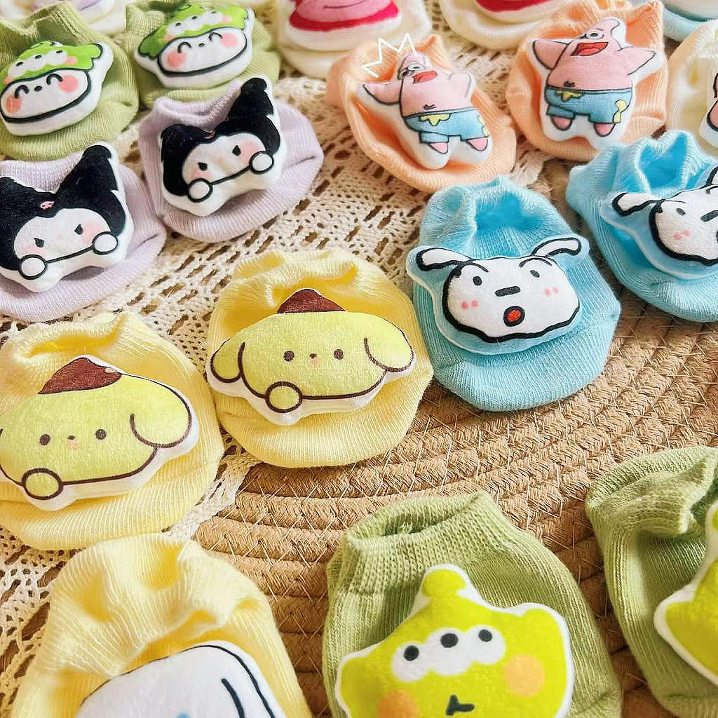 Korean Funny 3D Cartoon Infant Socks.