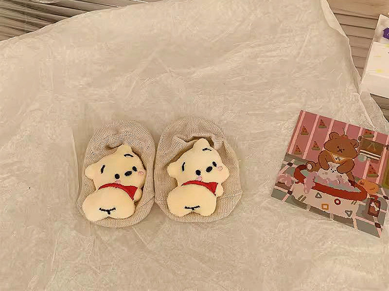 Korean Funny 3D Cartoon Infant Socks.