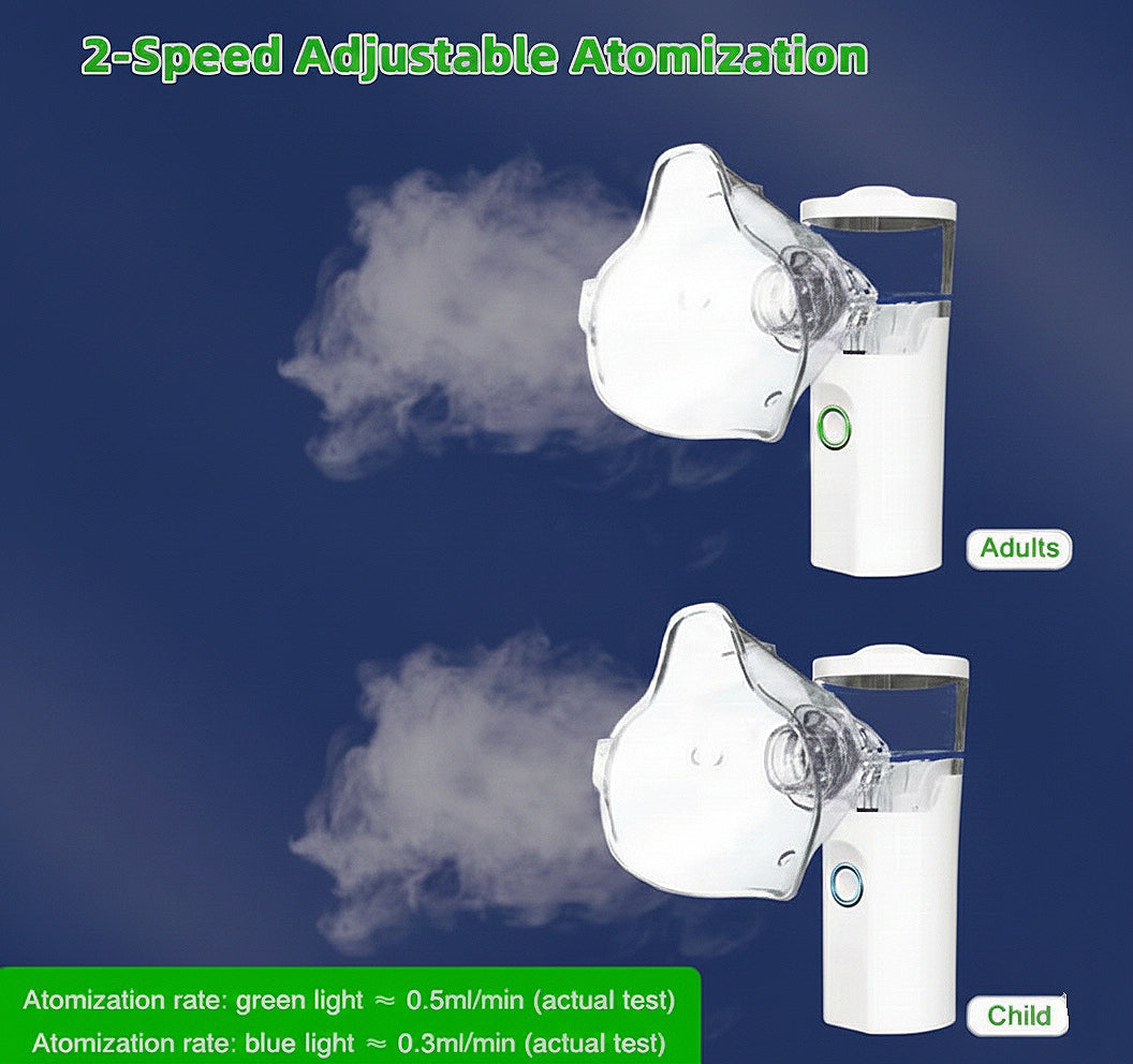 Portable nebuliser.