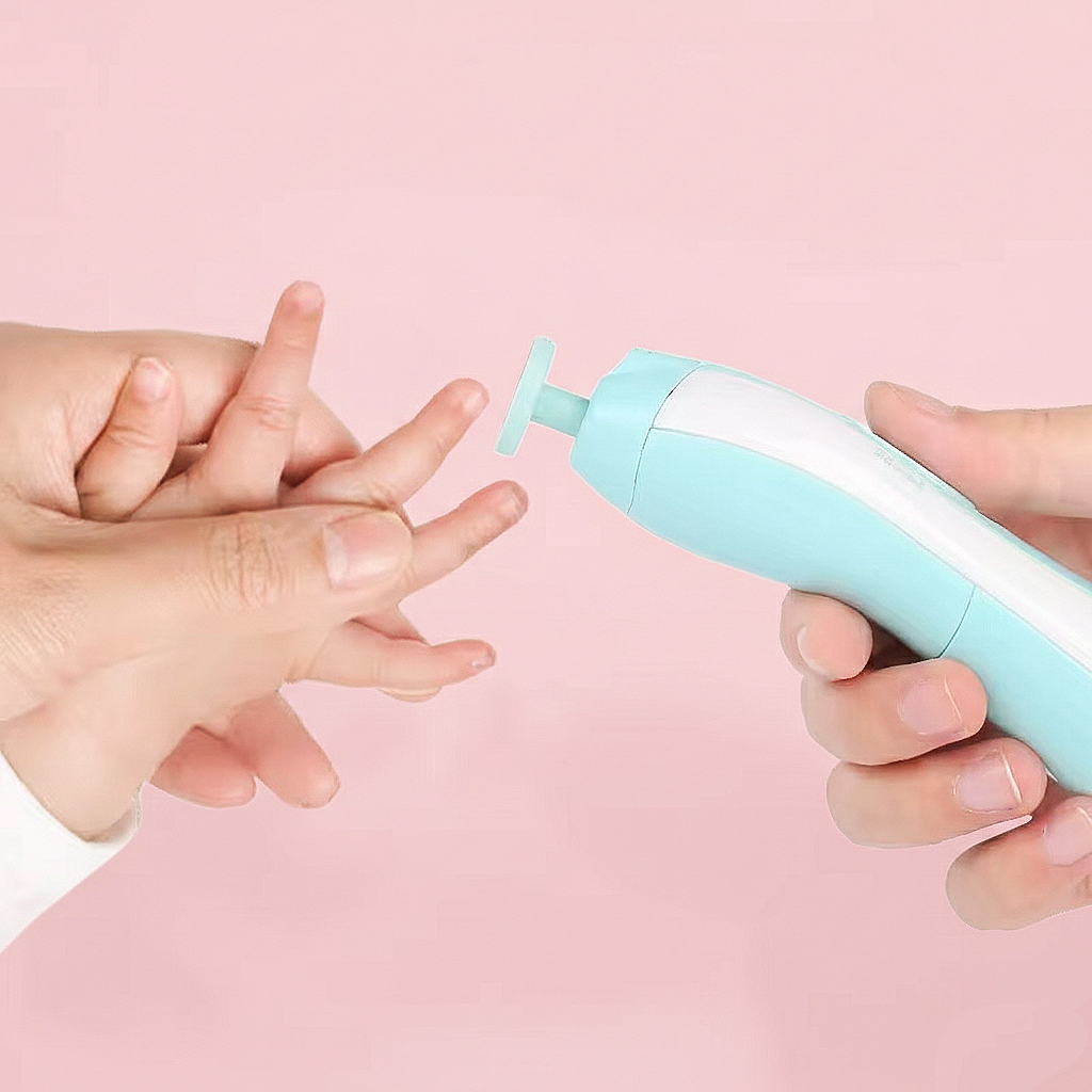 Premium quality baby electric nail trimmer.