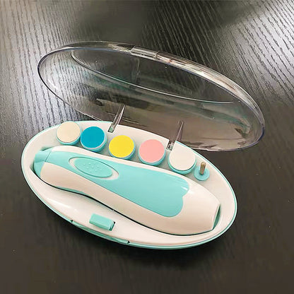 Premium quality baby electric nail trimmer.