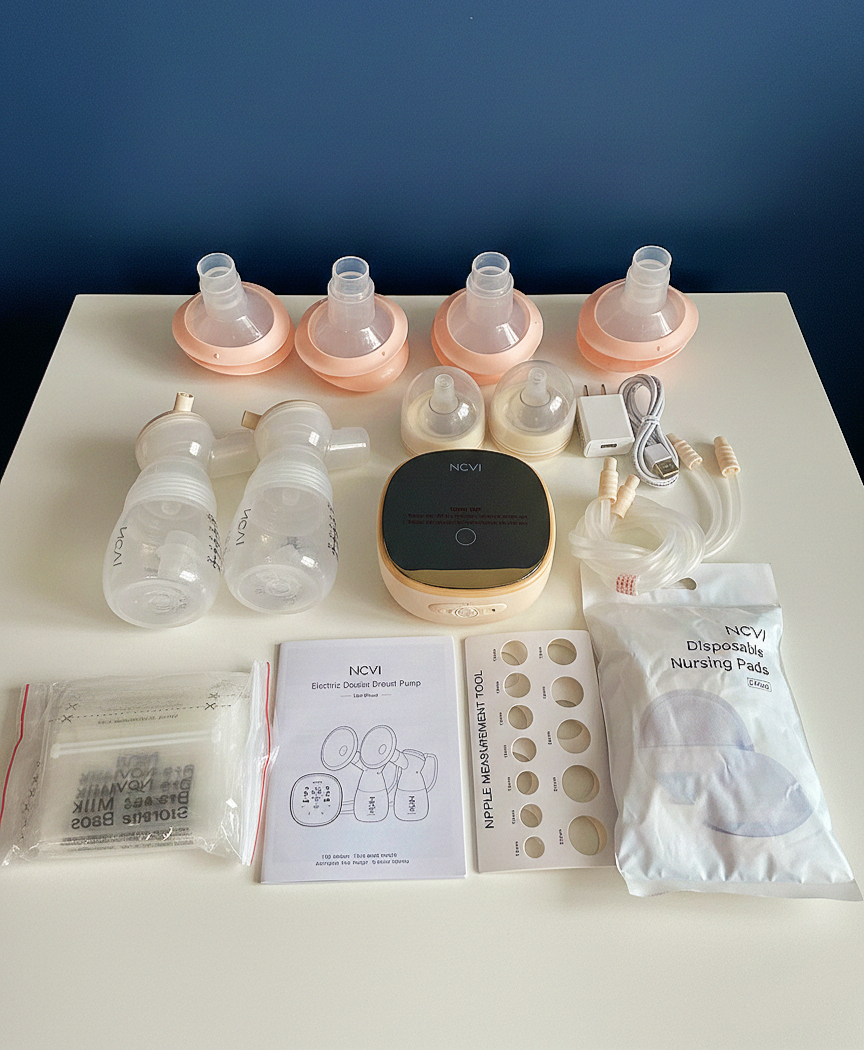NCVI double electric breast pump :model: 8116