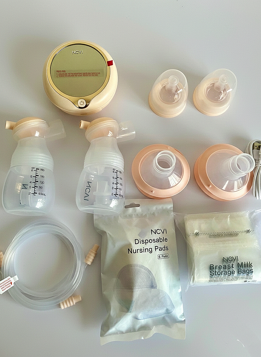 NCVI double electric breast pump .Model : 8100 ( US veriant)