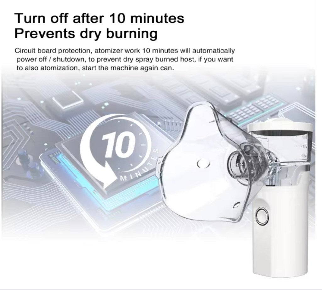 Portable nebuliser.