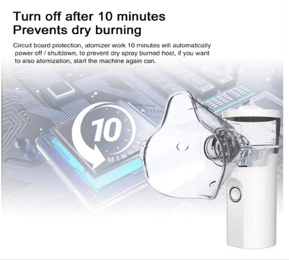 Portable nebuliser.