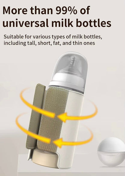 RECHARGABLE PORTABLE BABY BOTTLE WARMER.