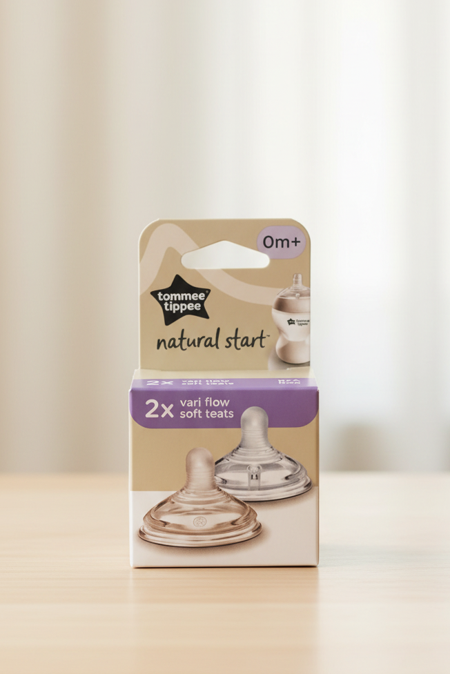 Tommee Tippee Natural Start Vari-Flow Teats 0m+