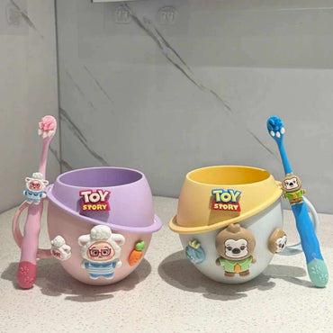 Kids Toothbrush & Rinse Cup Set.