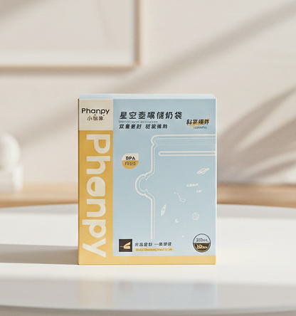 Phanpy Breastmilk storage bags .