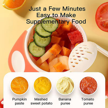 Baby food grinding bowl .