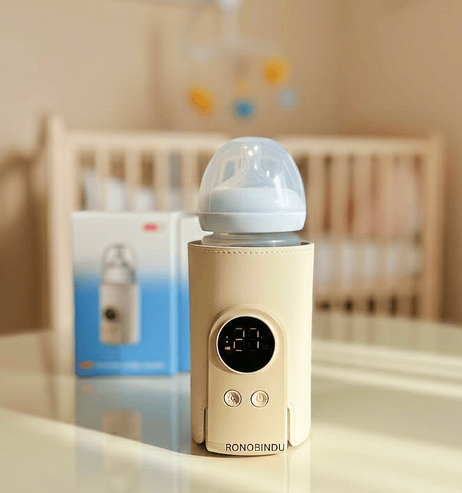 RECHARGABLE PORTABLE BABY BOTTLE WARMER.