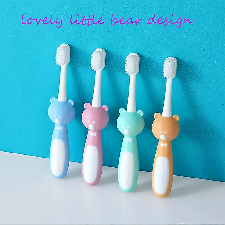 Kids Soft Bear Toothbrush 8 Pcs Set (Hercules Bear)