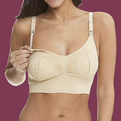 Pumping bra regular (beige color)