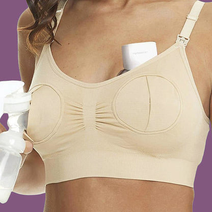 Pumping bra regular (beige color)