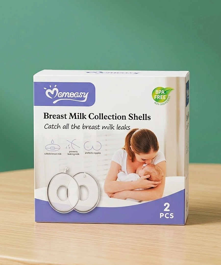 Momeasy Silicone Breast Milk Collection Shells (Set of 2)