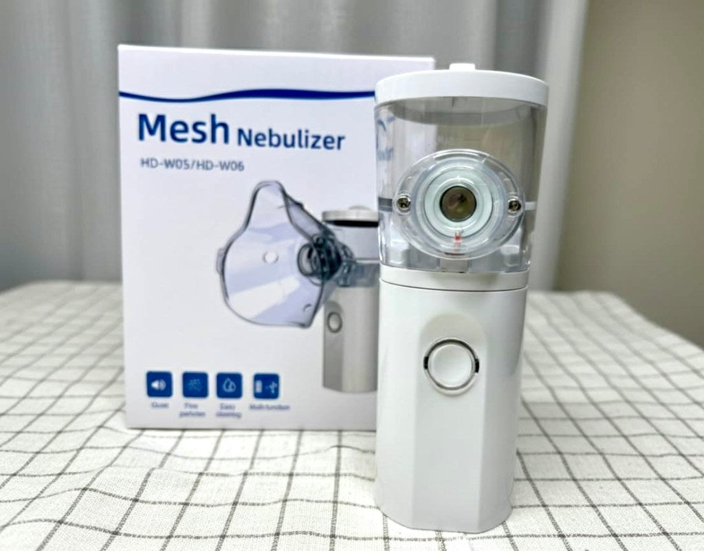 Portable nebuliser.