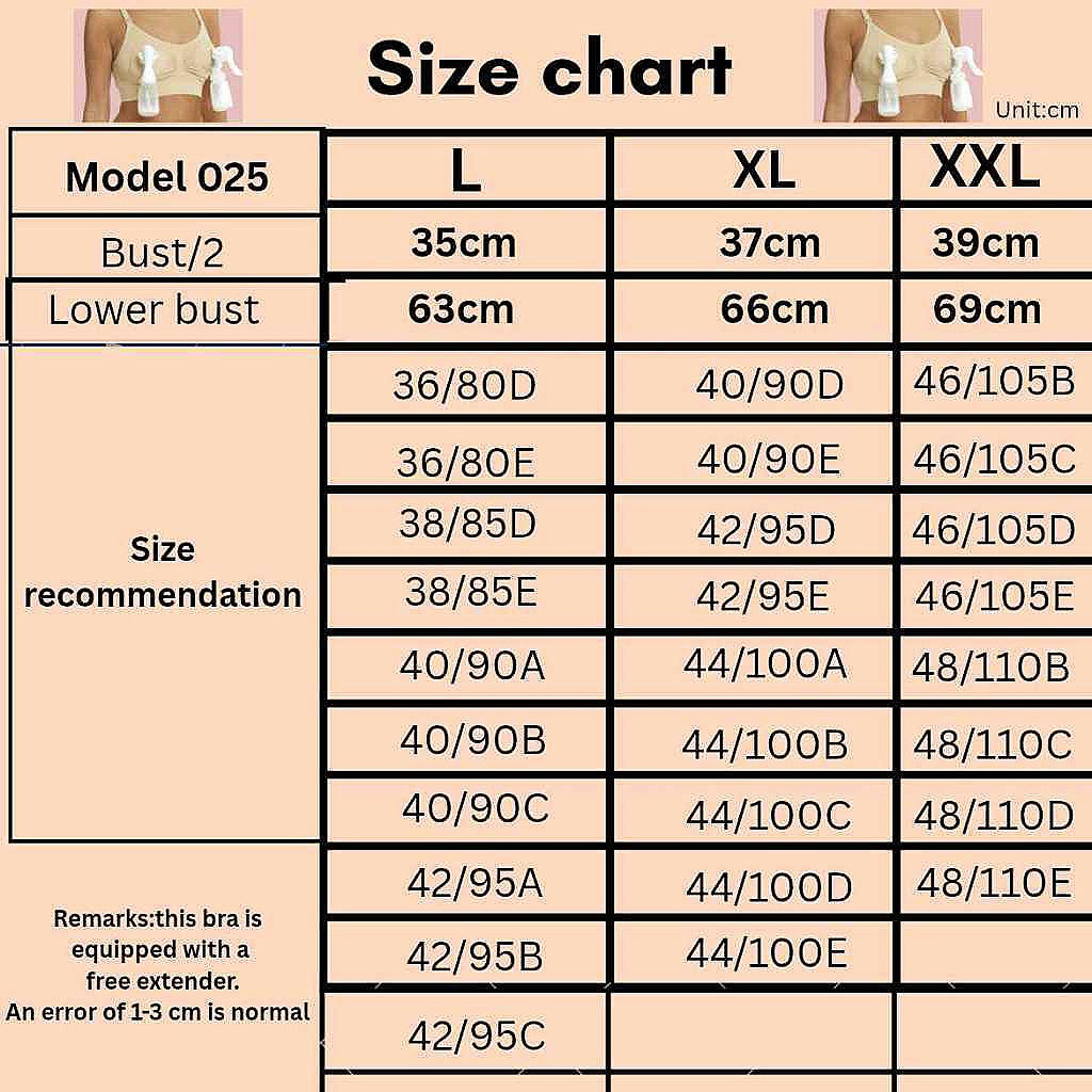 Pumping bra regular (beige color)