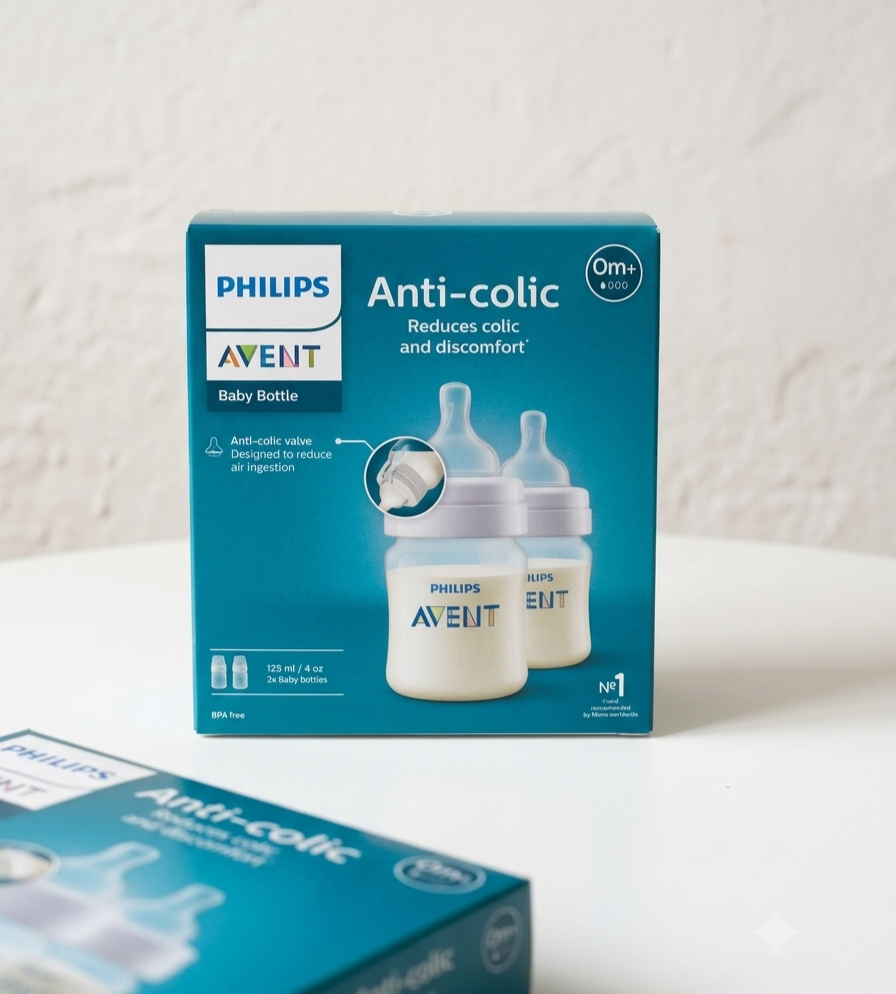 Phillips Avent anti colic (twin packs) 125 ml.