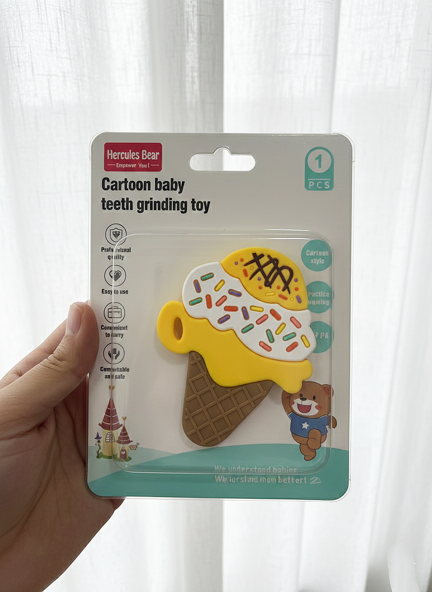 Cartoon Baby Teethers(Hercules Bear)