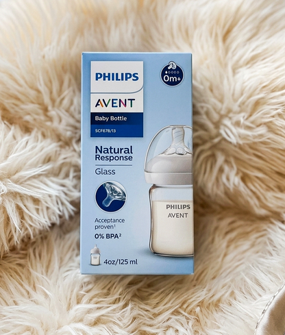 Phillips Avent Natural Response Glass feedar 125ml.
