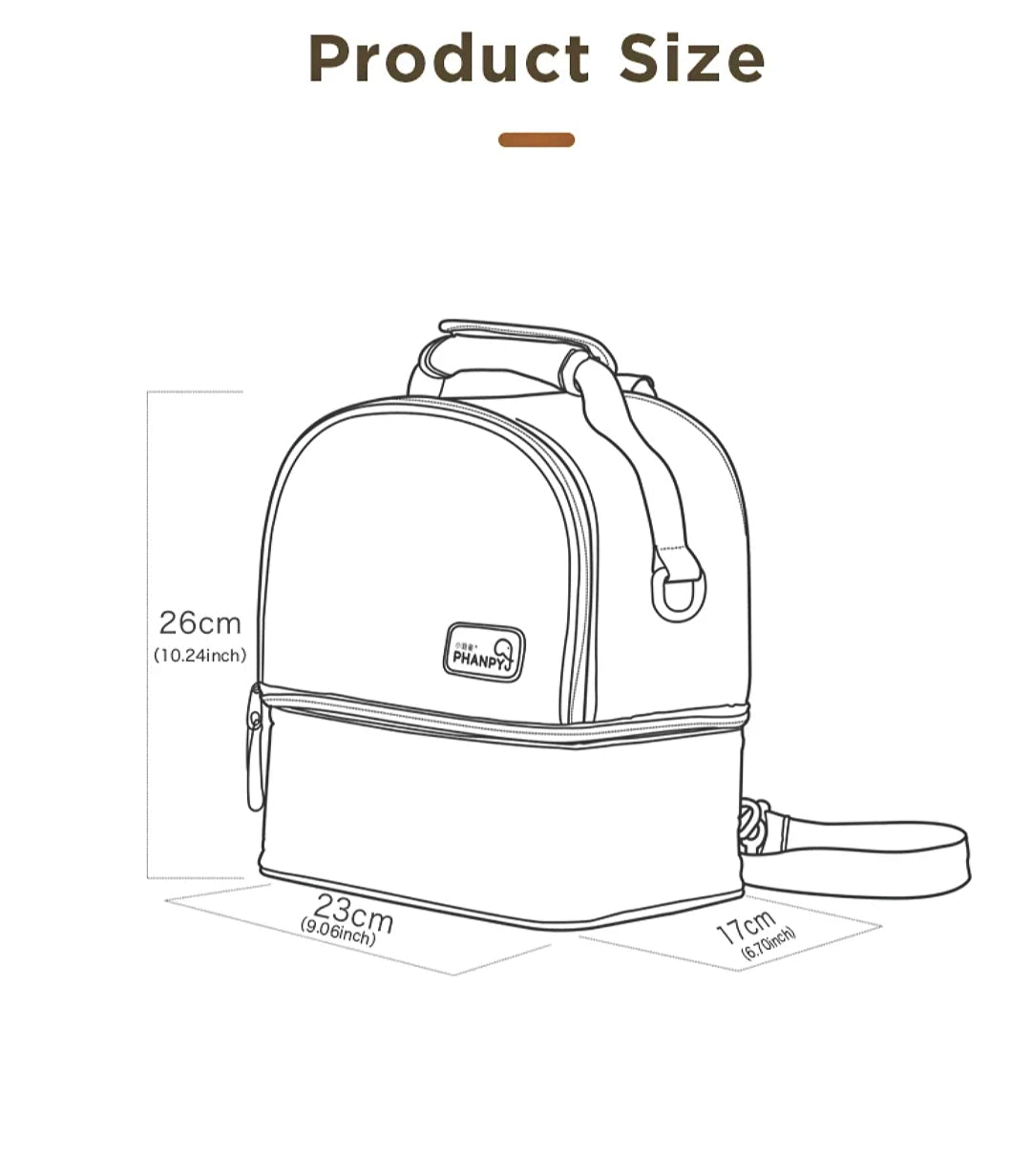 Phanpy Insulated Breast Milk Cooler Bag