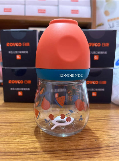 Rovco Wide-Neck Glass Bottle (150ml)