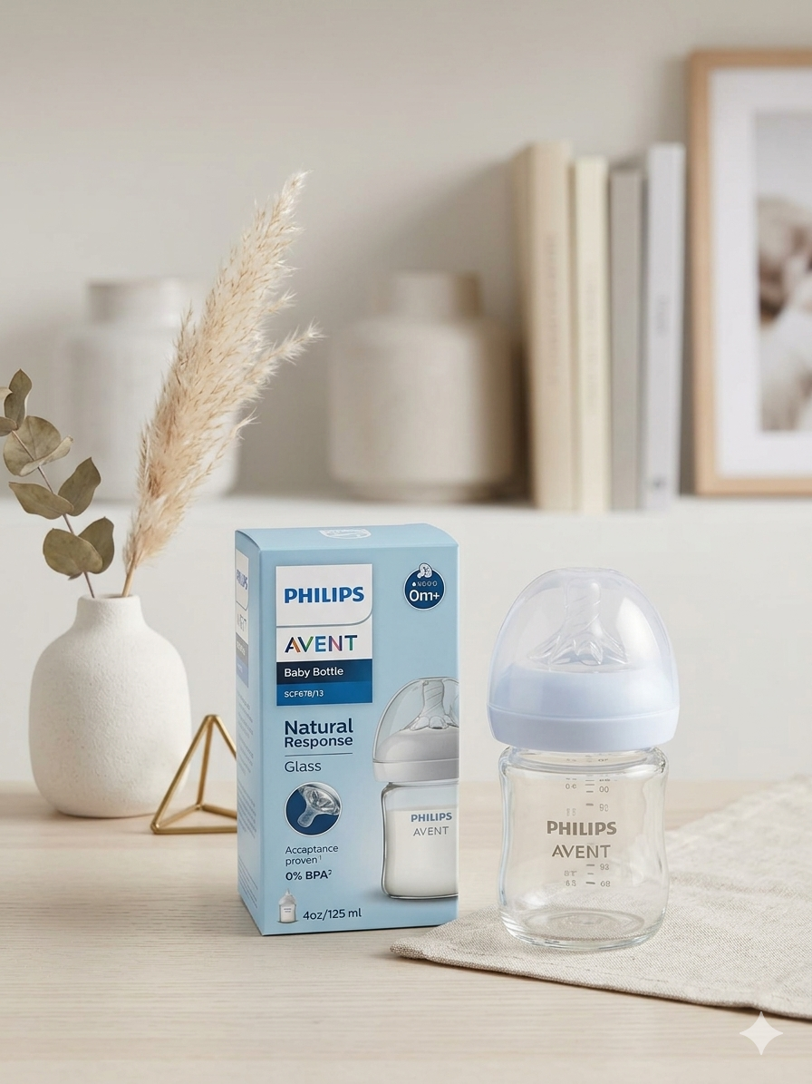 Phillips Avent Natural Response Glass feedar 125ml.