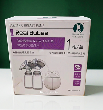 Real Bubee Double Electric Breast Pump.