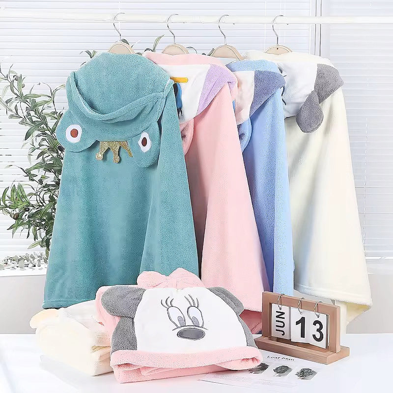 Premium quality baby hooded towel or bathrobes