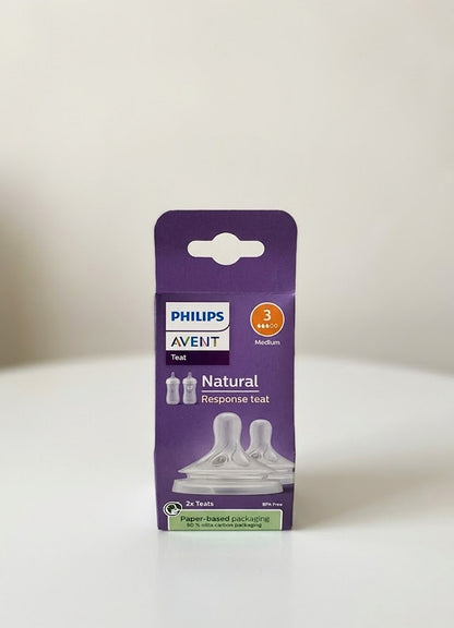 Philips Avent Natural Response Teat (Flow 3 - Medium)