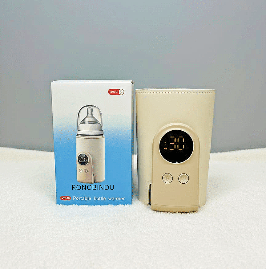 RECHARGABLE PORTABLE BABY BOTTLE WARMER.