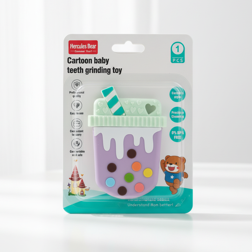 Cartoon Baby Teethers(Hercules Bear)