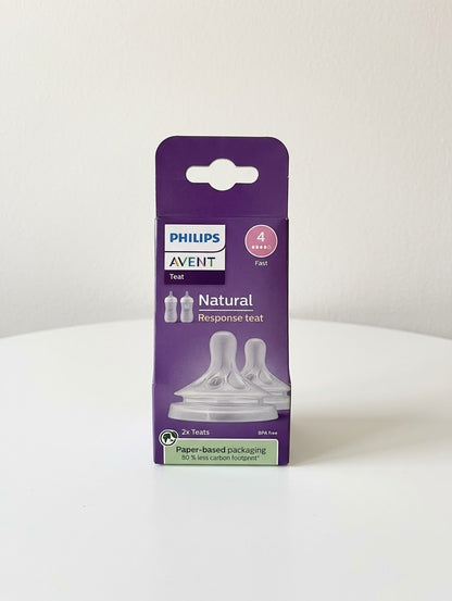 Philips Avent Natural Response Teat (Flow 4 - Fast)