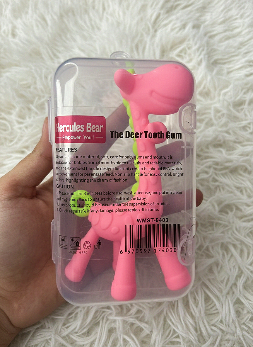 Silicon Deer Teether