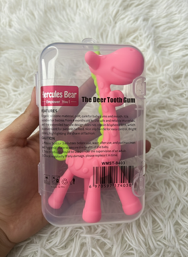 Silicon Deer Teether