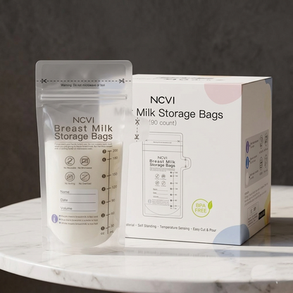 NCVI Breast Milk Storage Bags (90 Count)