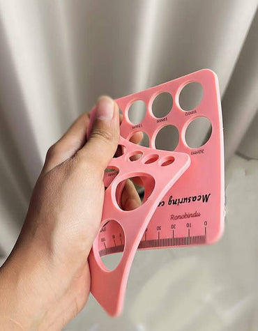 Flange Measurement Scale.