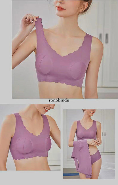 Regular pumping bra or nursing bra (purple color)