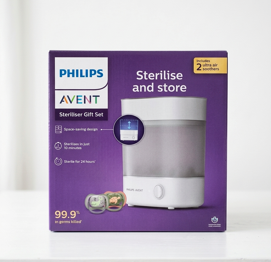 Philips Avent Steriliser Gift Set.